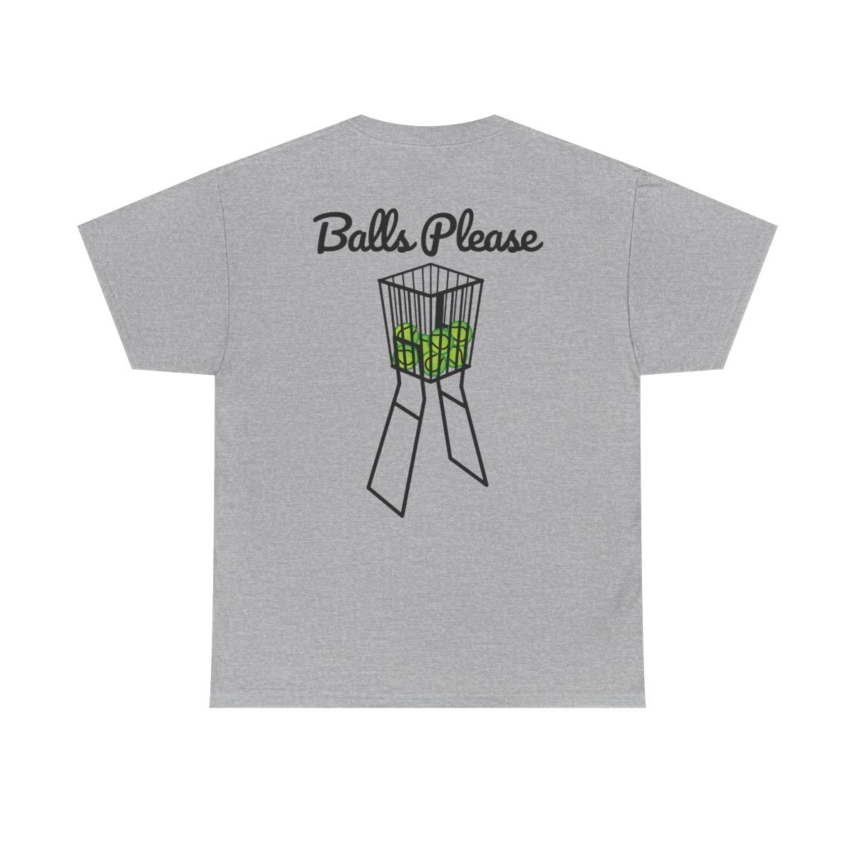 BALLS PLEASE - Tennis (Basic Tee)