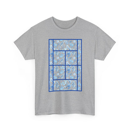 TENNIS FLORAL 2 - Tennis (Basic Tee)