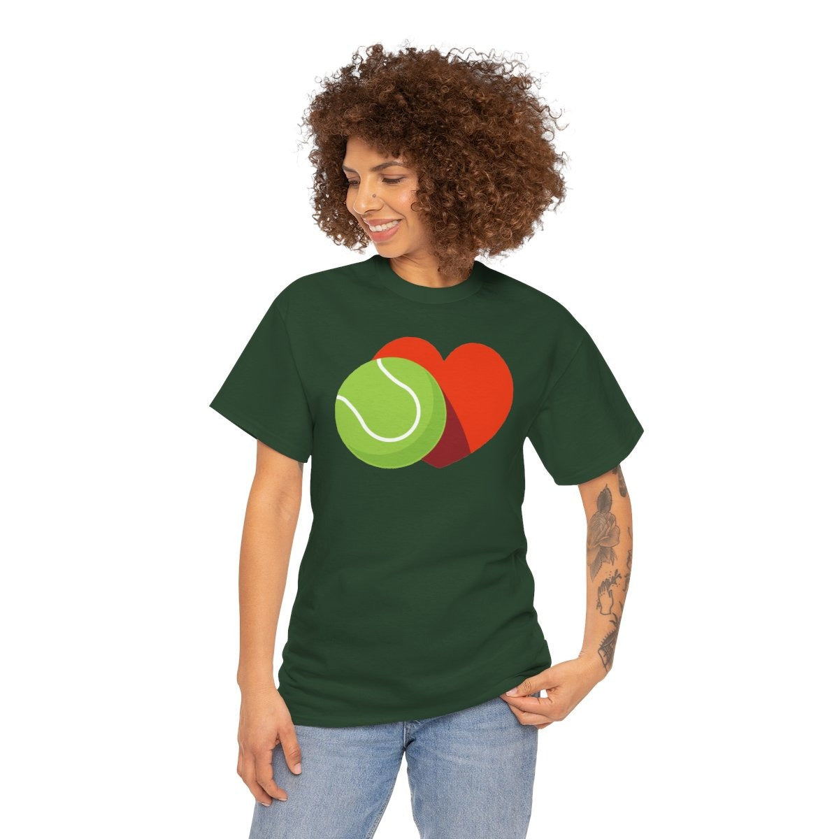 15-LOVE - Tennis (Basic Tee)