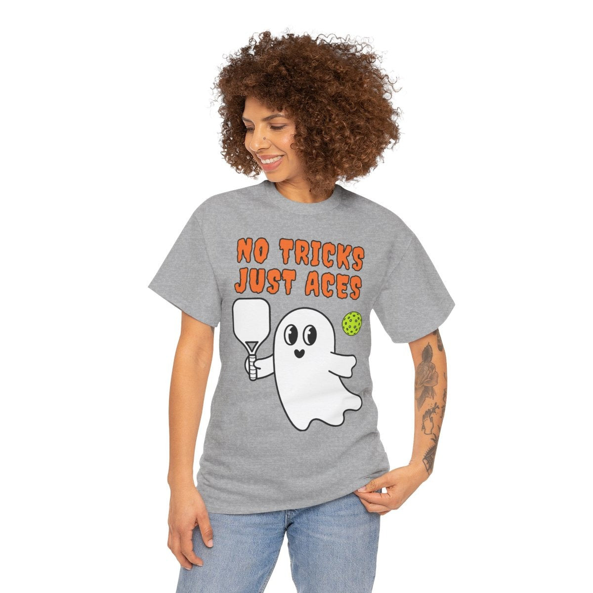 PICKLEBALL HALLOWEEN - Pickleball (Basic Tee)
