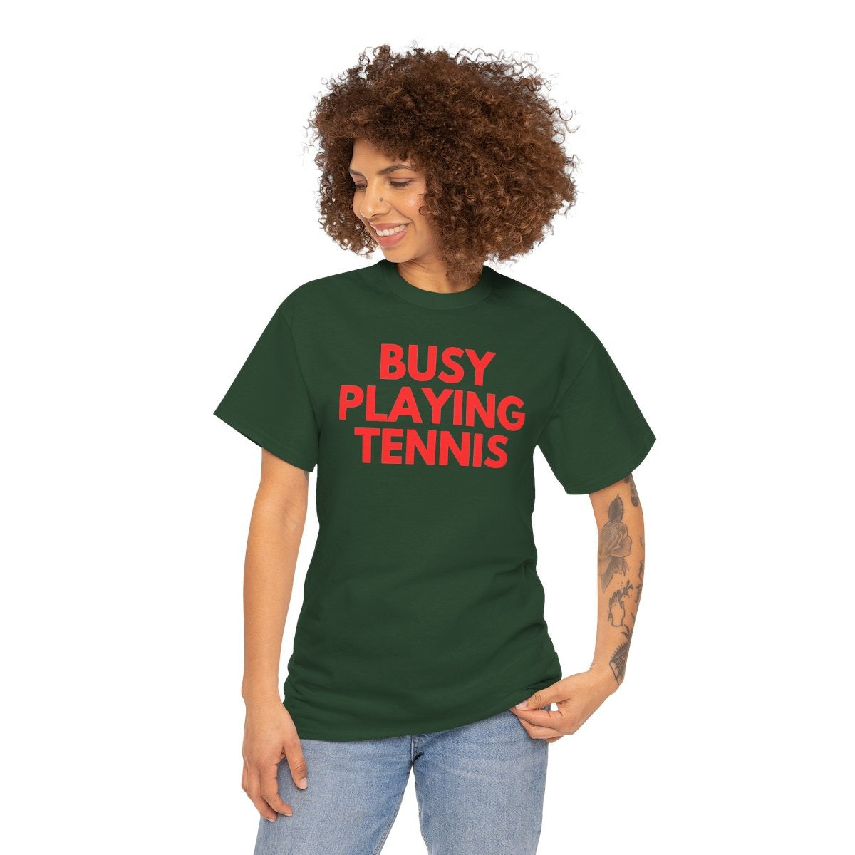 BUSY - Tennis (Basic Tee)