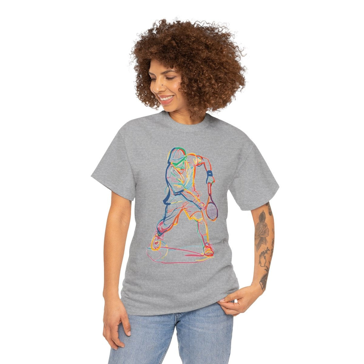 MATCH DAY - Tennis (Basic Tee)