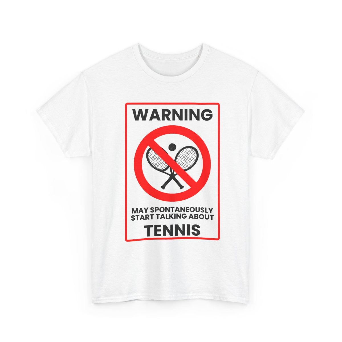 WARNING TENNIS - Tennis (Kids Tee)