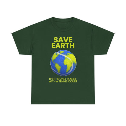 SAVE EARTH - Tennis (Basic Tee)