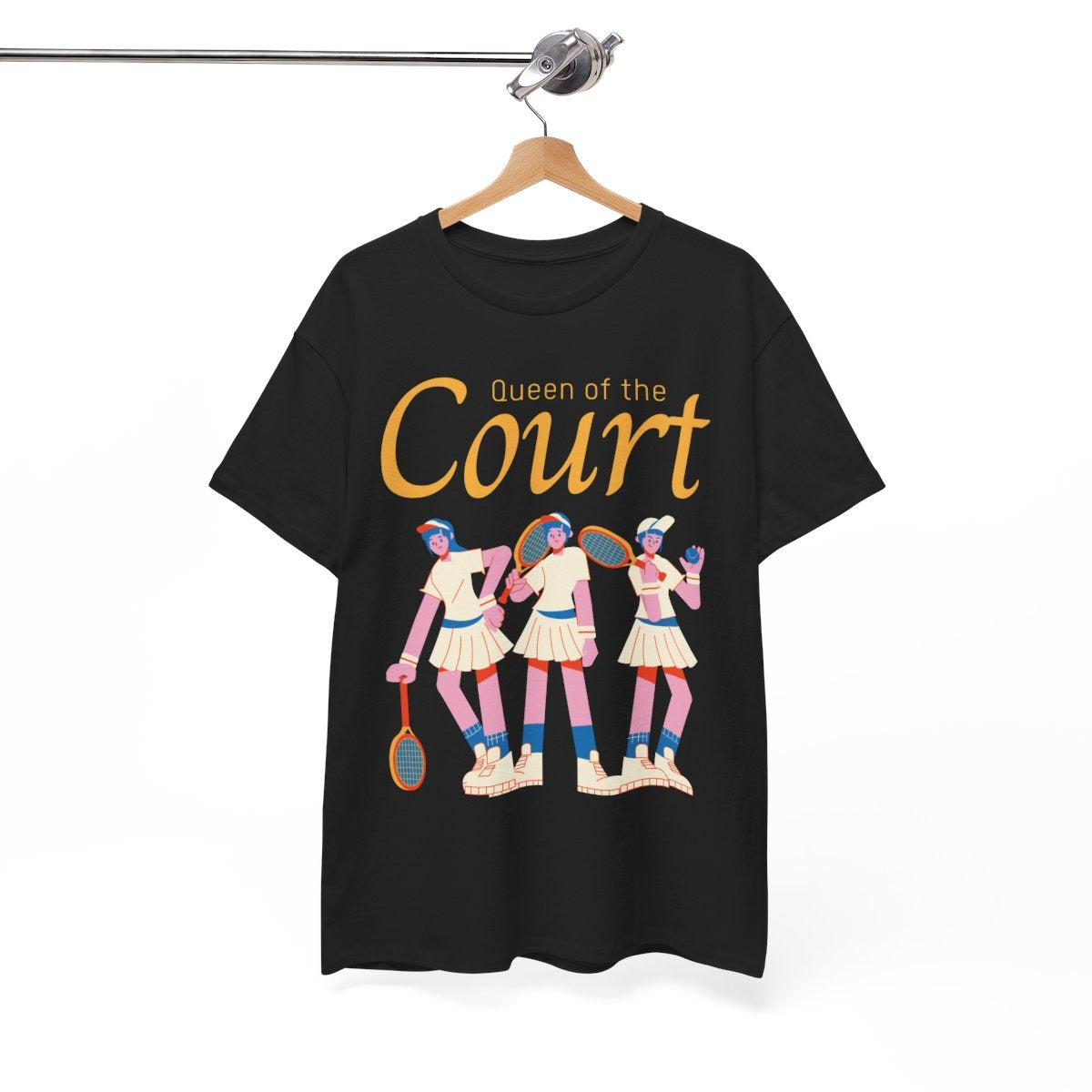 COURT QUEEN 1 - Tennis Basic Tee