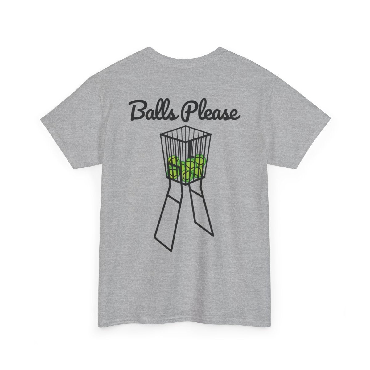 BALLS PLEASE - Tennis (Basic Tee)