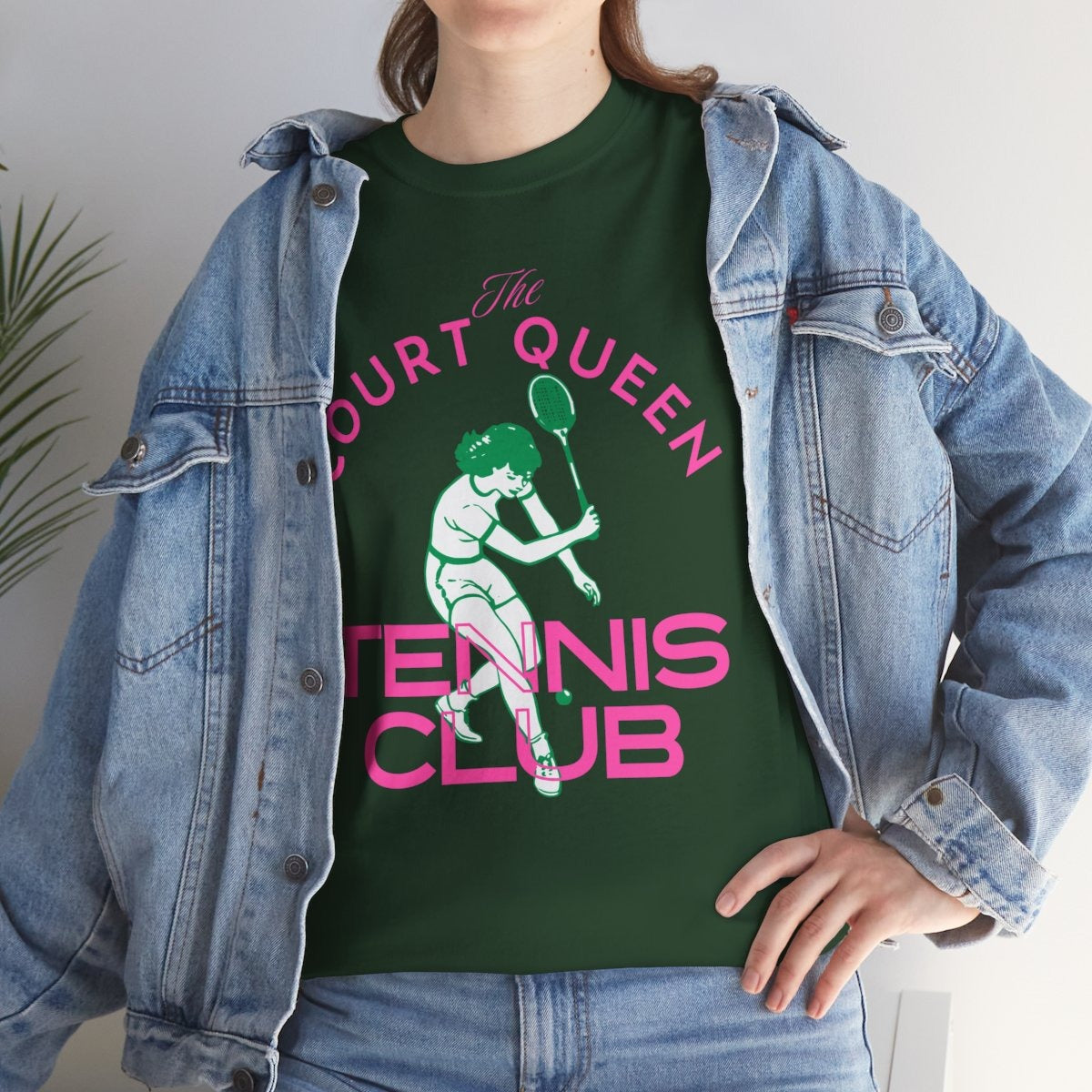 COURT QUEEN 3 - Tennis Basic Tee