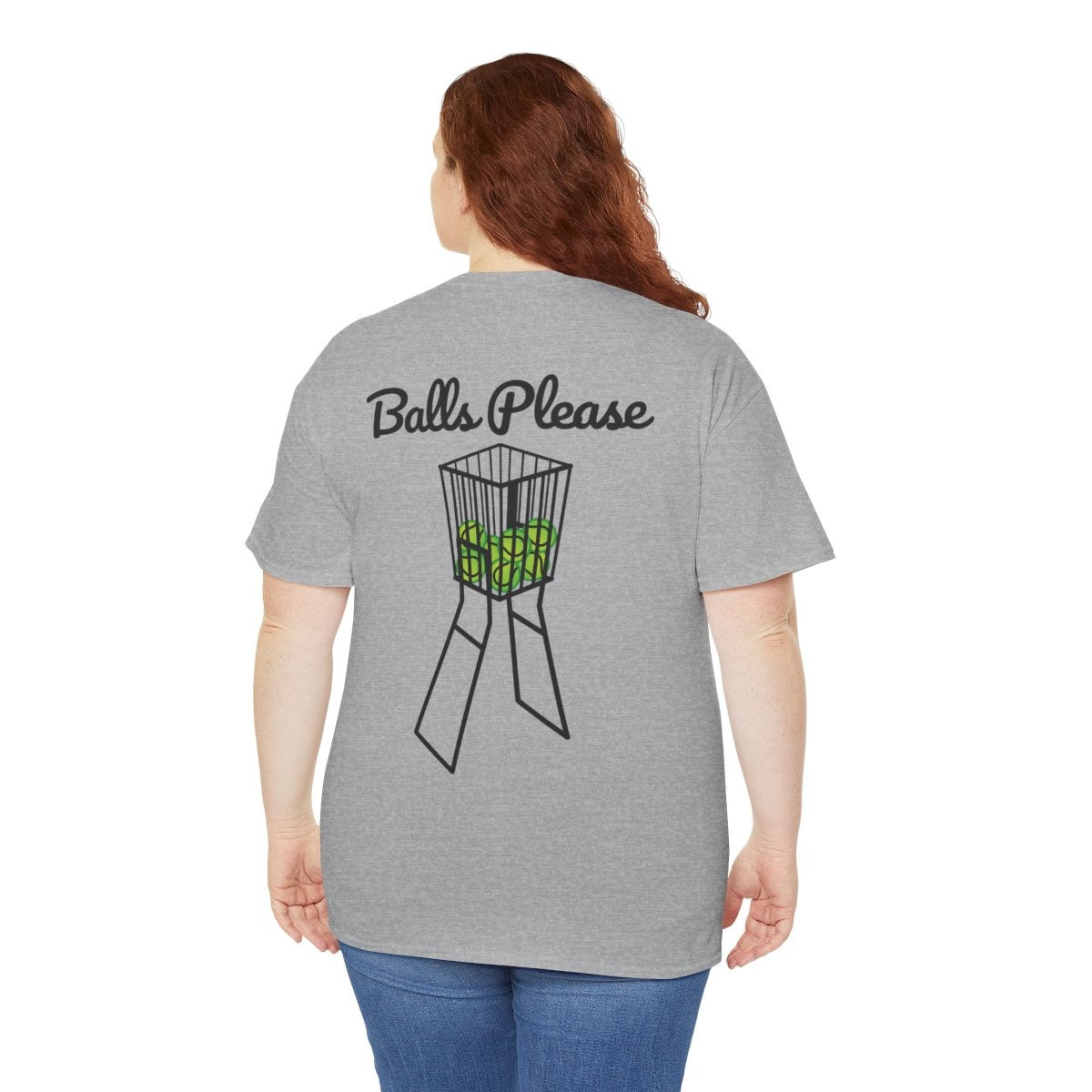 BALLS PLEASE - Tennis (Basic Tee)