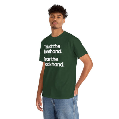 TRUST FOREHAND - Tennis & Pickleball (Basic Tee)