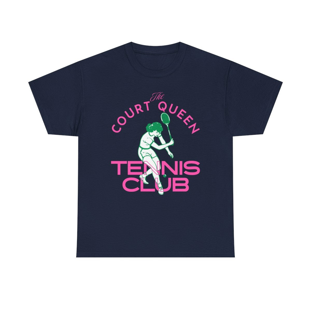 COURT QUEEN 3 - Tennis Basic Tee