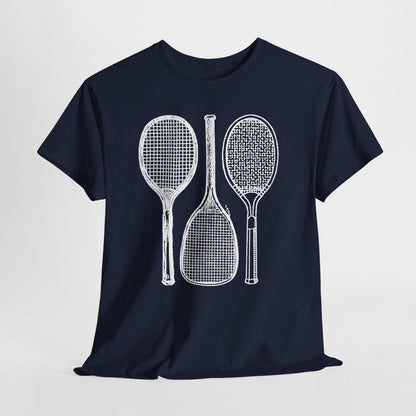 RETRO RACQUET - Tennis (Basic Tee)