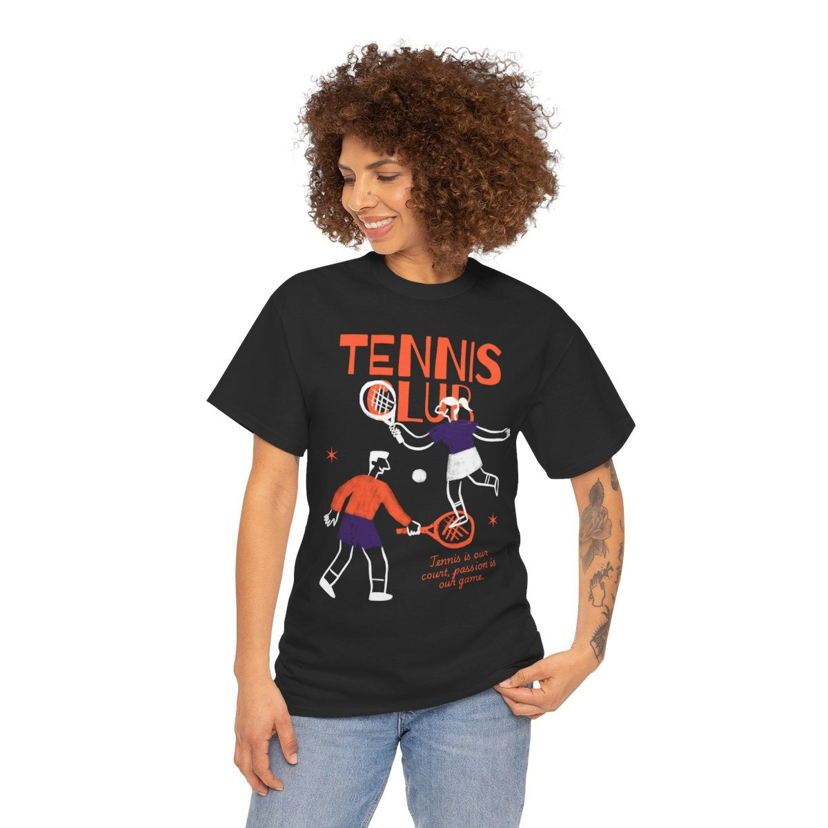 TENNIS CLUB 4 - Tennis Basic Tee