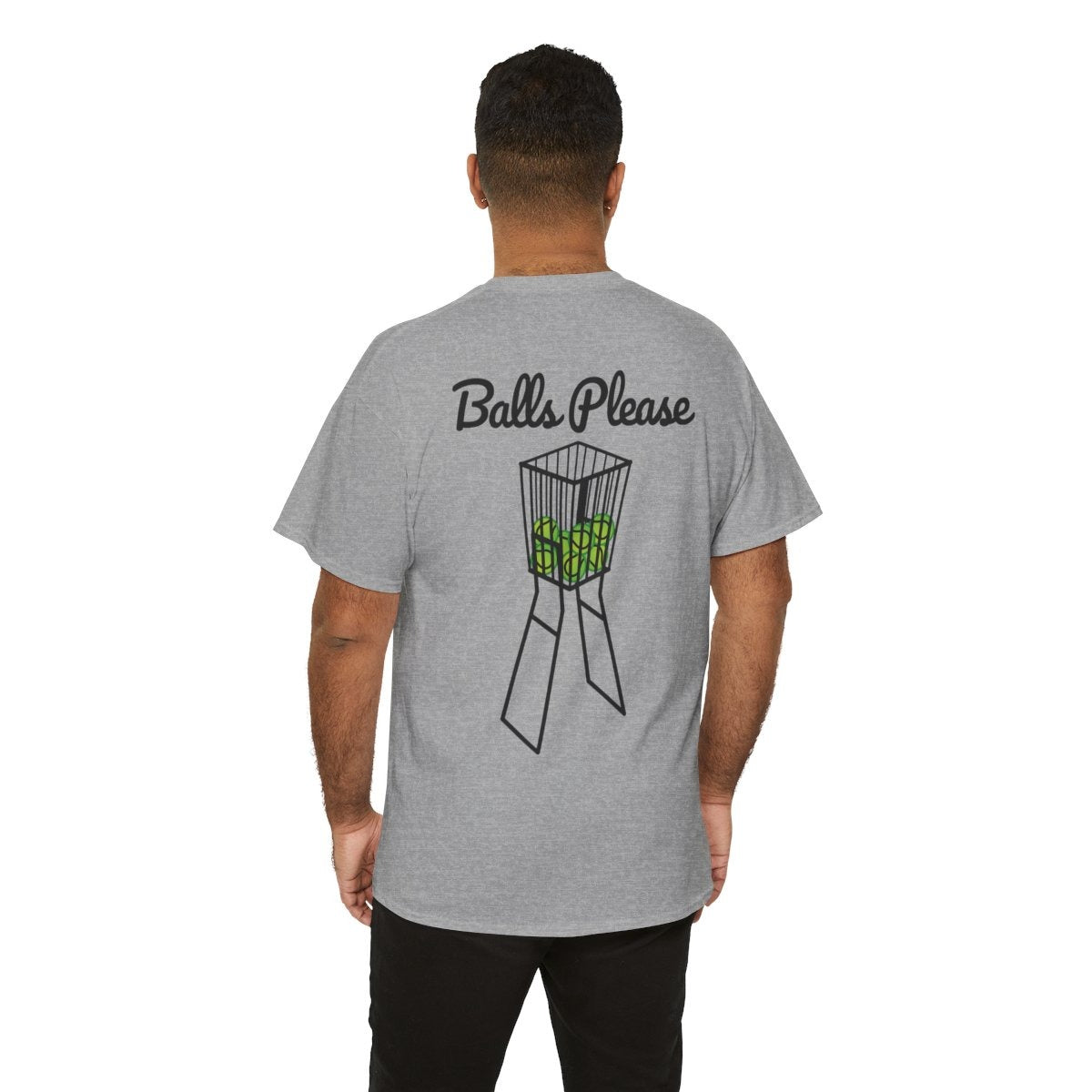 BALLS PLEASE - Tennis (Basic Tee)
