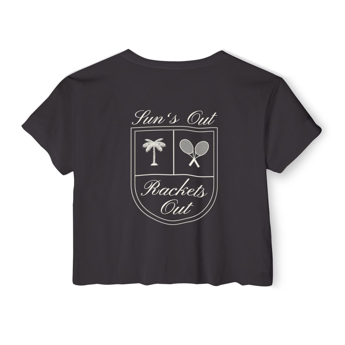 SUN'S OUT - Tennis Crop Top