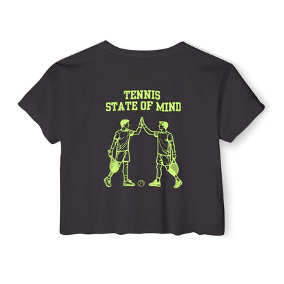 STATE OF MIND - Tennis Crop Top