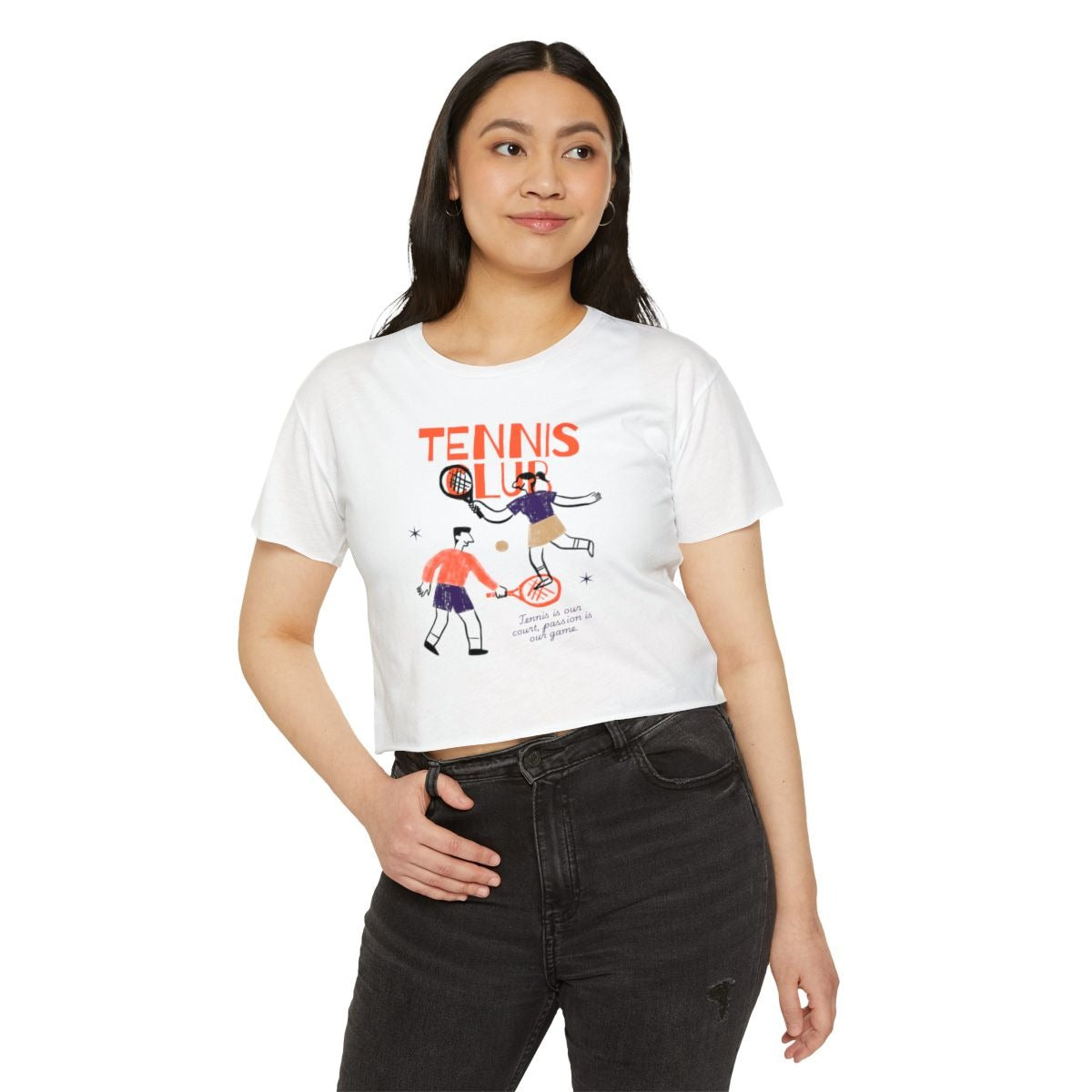 TENNIS CLUB 4 - Tennis Crop Top