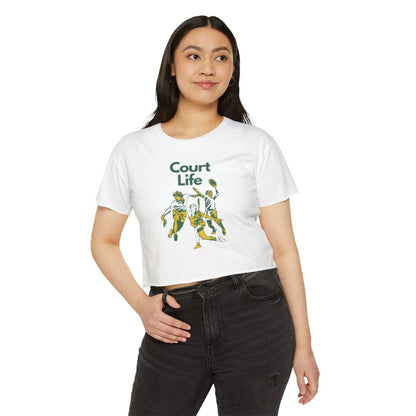 COURT LIFE - Tennis Crop Top