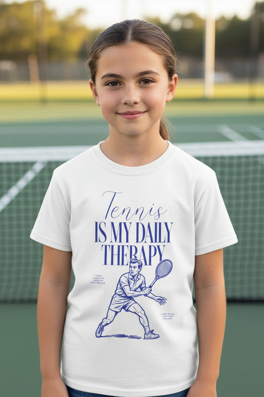 TENNIS THERAPY - Tennis (Kids Tee)