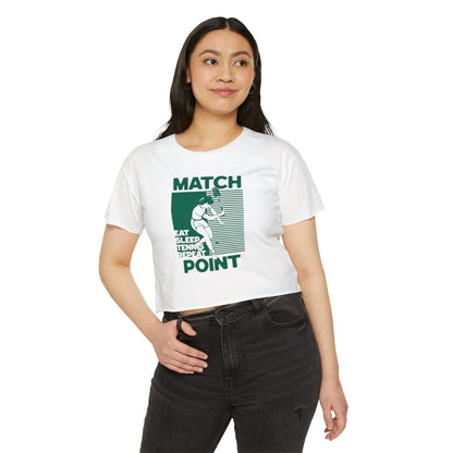 MATCH POINT 6 - Tennis Crop Top