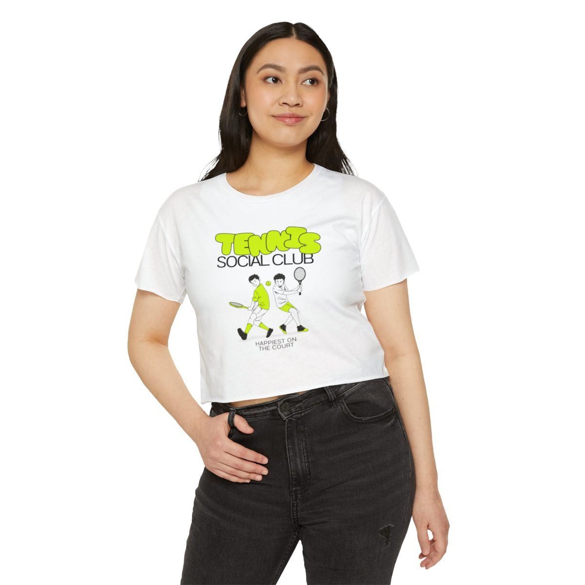 BOUNCE - Tennis Crop Top