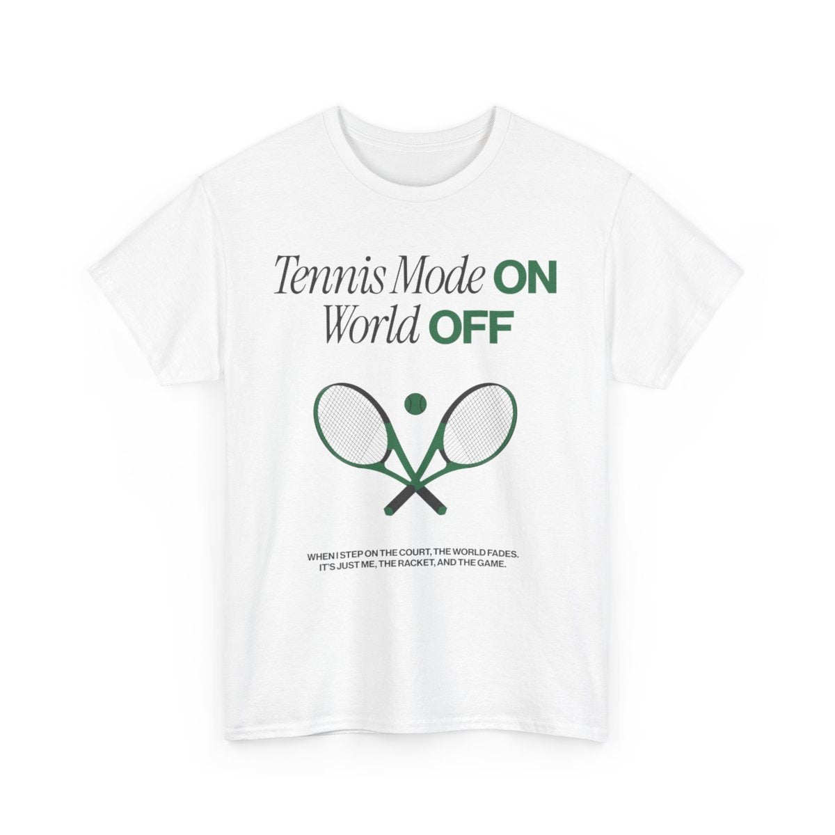 TENNIS MODE 2 - Tennis Basic Tee
