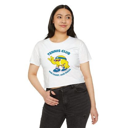 TENNIS CLUB 3 - Tennis Crop Top