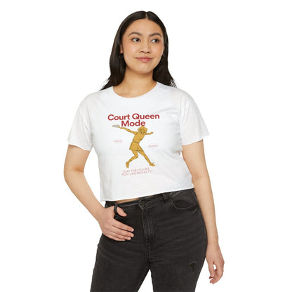 COURT QUEEN 2 - Tennis Crop Top