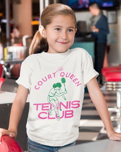 COURT QUEEN 3 - Tennis (Kids Tee)