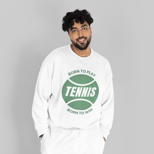BORN TO WIN - Tennis Sweatshirt