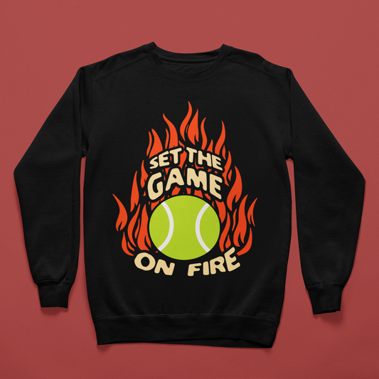 ON FIRE - Tennis Sweatshirt