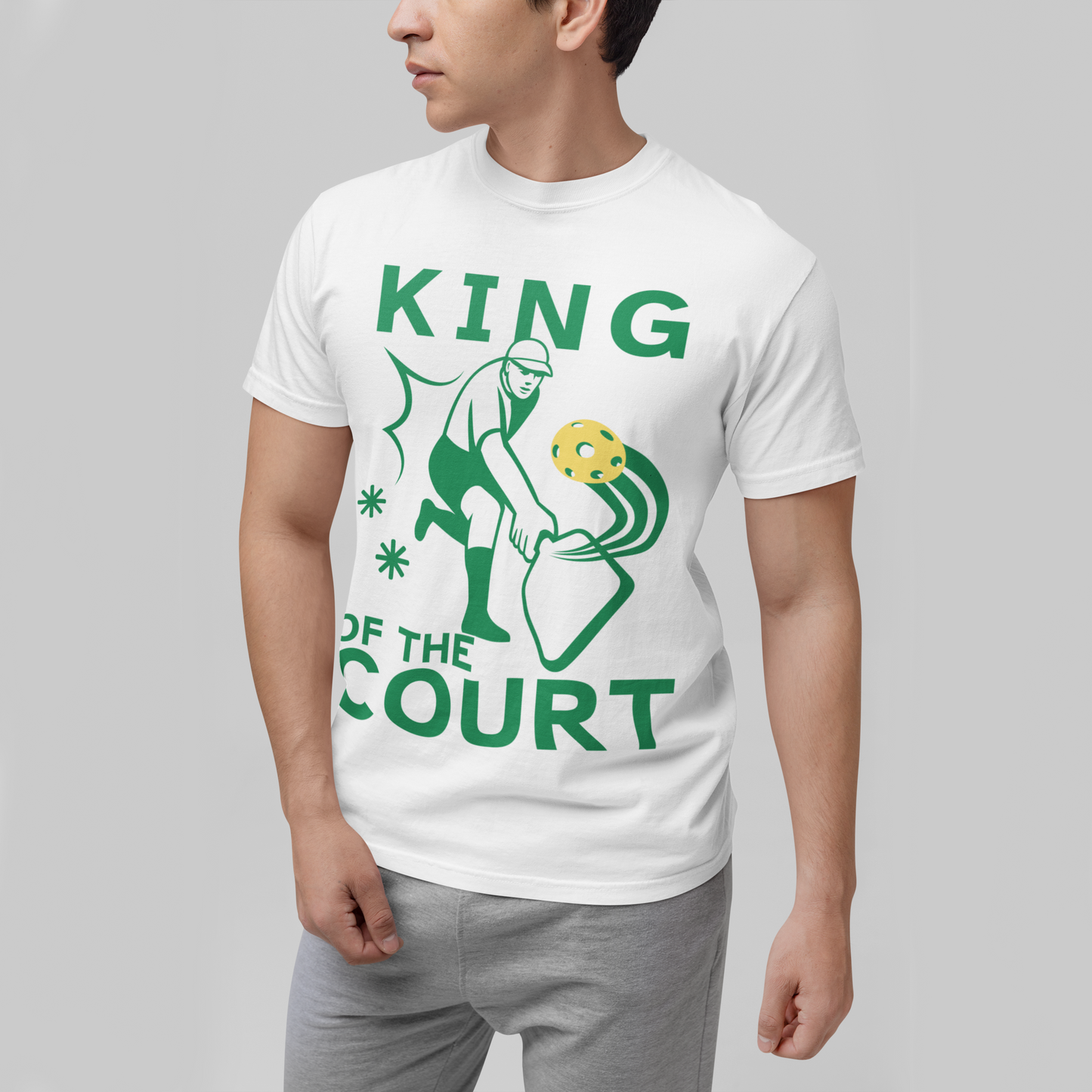 KING OF THE COURT - Pickleball (Basic Tee)