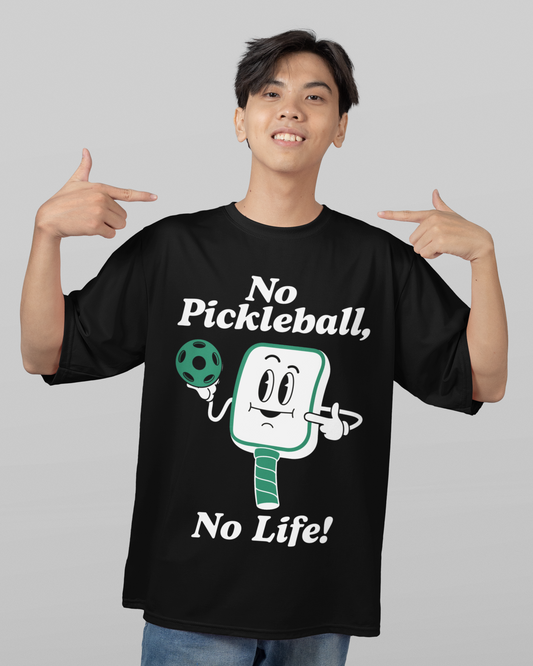 NO PICKLEBALL, NO LIFE - Pickleball (Basic Tee)