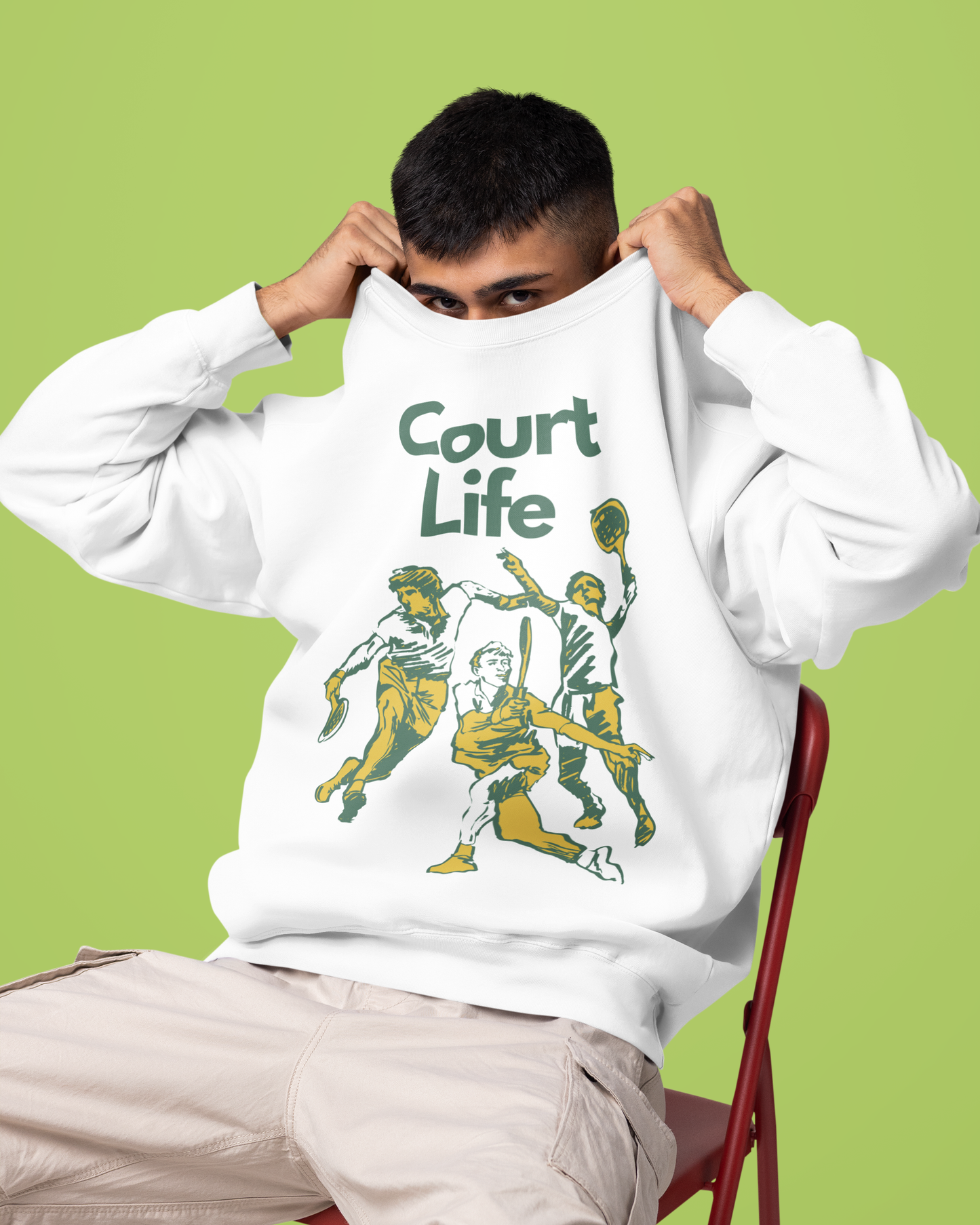 COURT LIFE - Tennis Sweatshirt