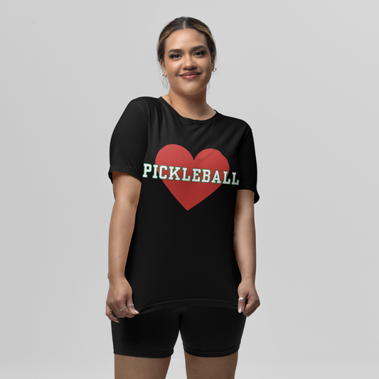 HEART PICKLEBALL 3 - Pickleball (Basic Tee)