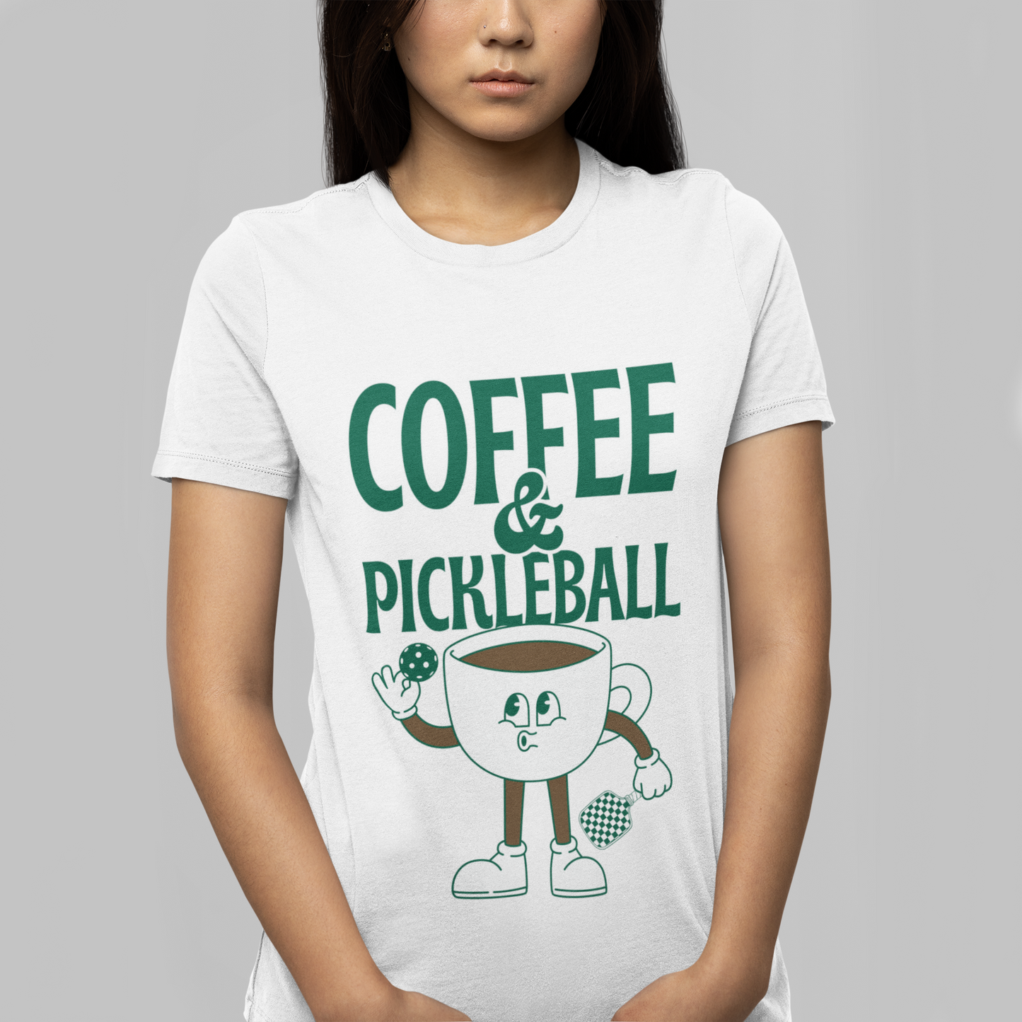 COFFEE & PICKLEBALL - Pickleball (Basic Tee)