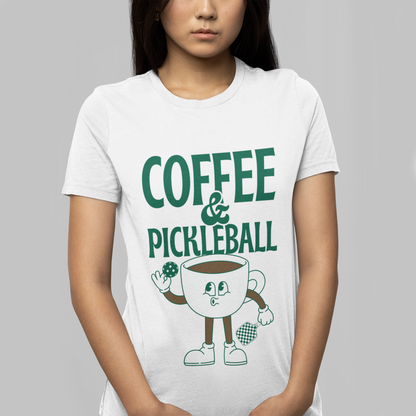 COFFEE & PICKLEBALL - Pickleball (Basic Tee)