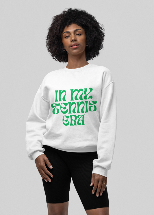 TENNIS ERA (Green) - Tennis Sweatshirt