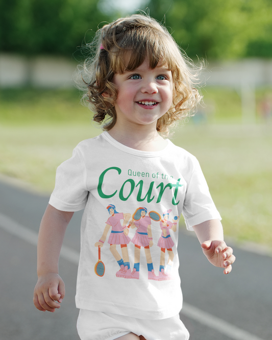 COURT QUEEN 1 - Tennis (Kids Tee)