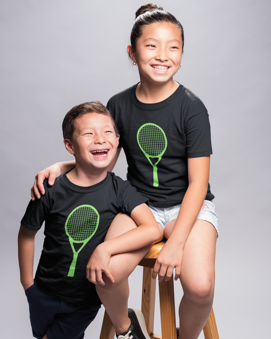 TENNIS RACKET  - Tennis (Kids Tee)