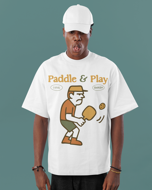 PADDLE & PLAY - Pickleball (Basic Tee)