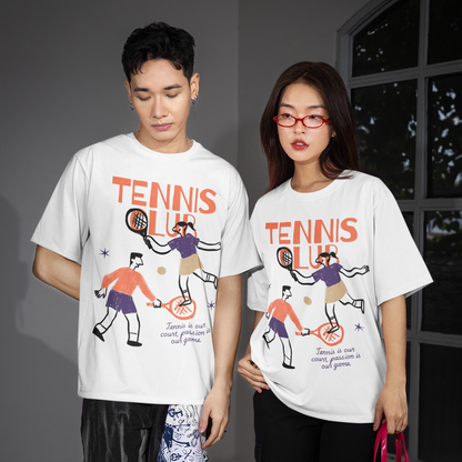 TENNIS CLUB 4 - Tennis Basic Tee