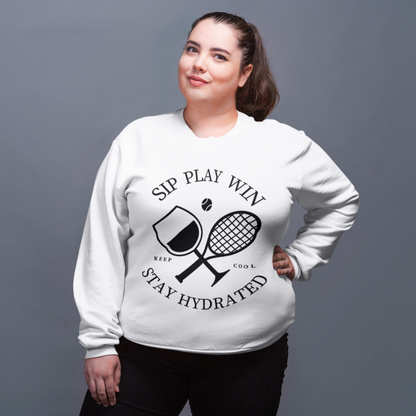STAY HYDRATED - Tennis Sweatshirt