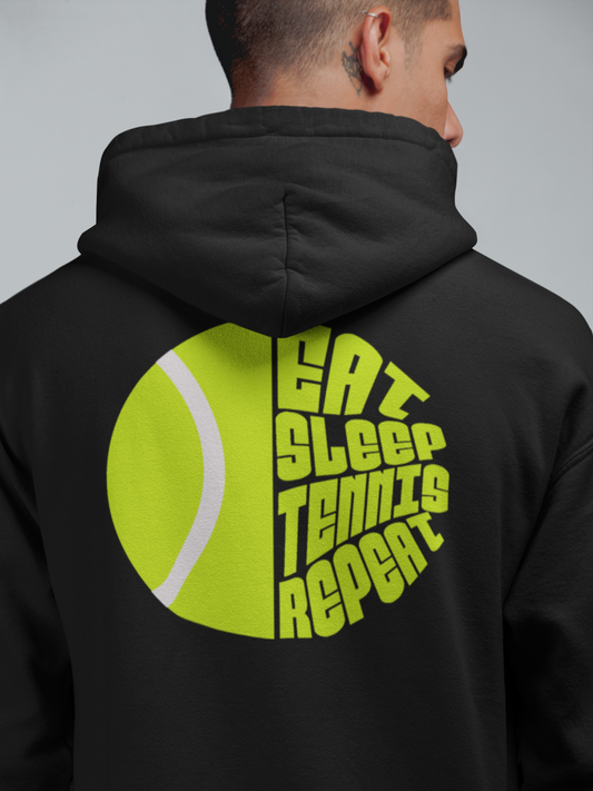 EAT SLEEP 2 - Tennis Hoodie