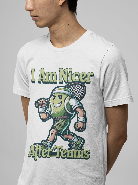 AFTER TENNIS - Tennis Basic Tee