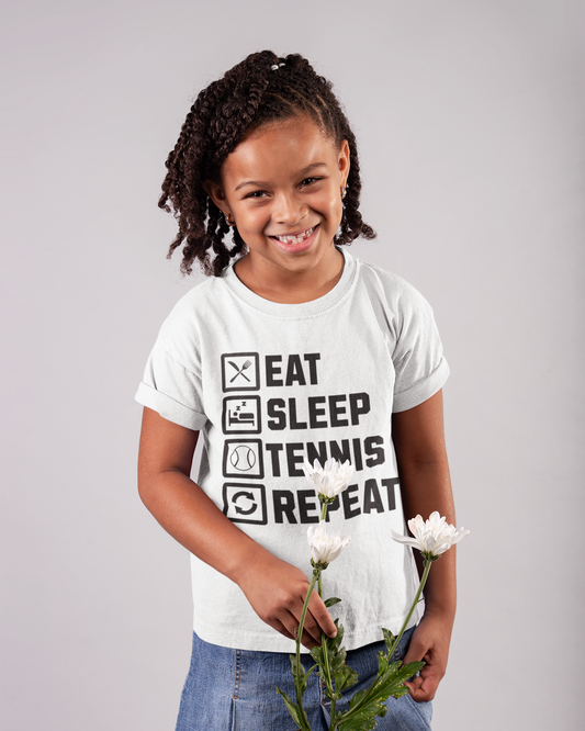 REPEAT 2 - Tennis (Kids Tee)