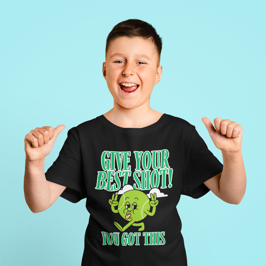 BEST SHOT - Tennis (Kids Tee)