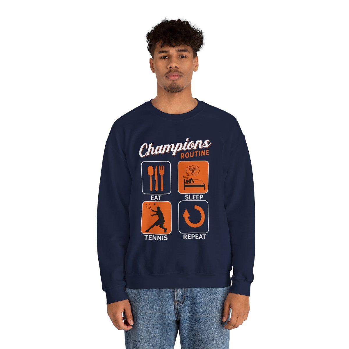 CHAMPIONS ROUTINE - Tennis Sweatshirt