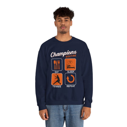 CHAMPIONS ROUTINE - Tennis Sweatshirt