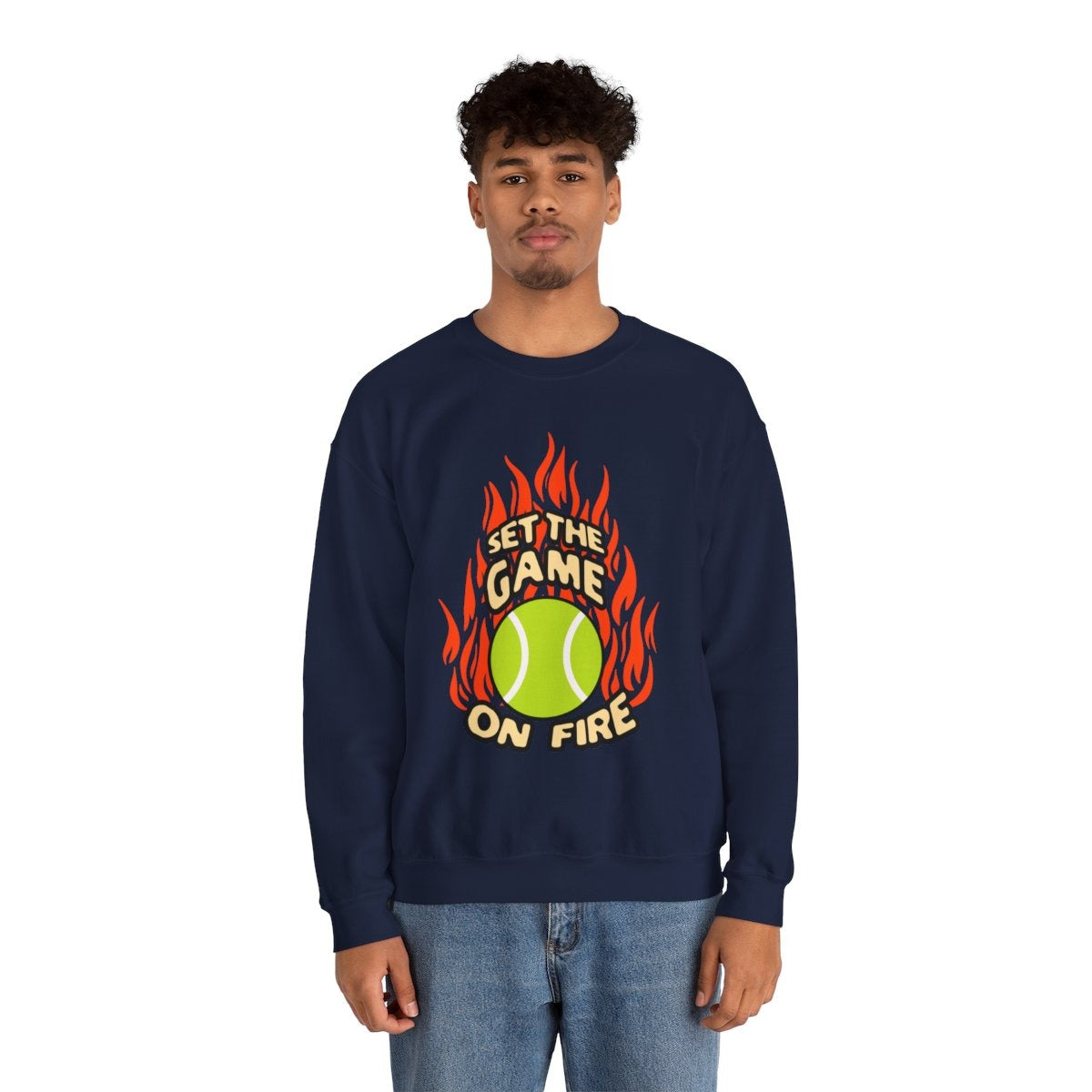 ON FIRE - Tennis Sweatshirt