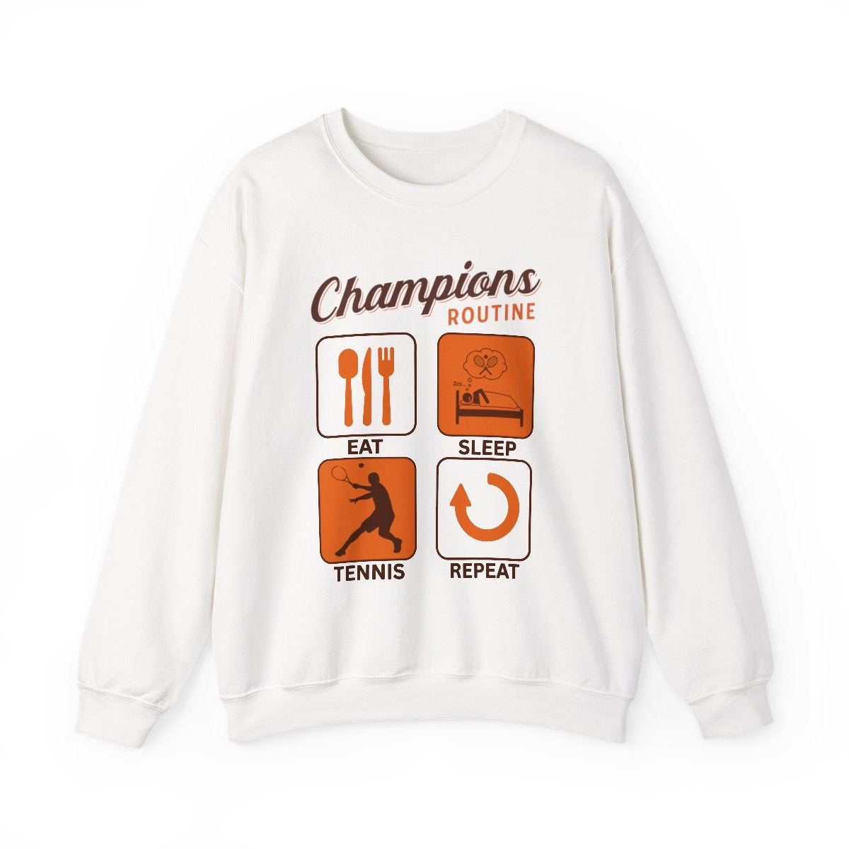 CHAMPIONS ROUTINE - Tennis Sweatshirt